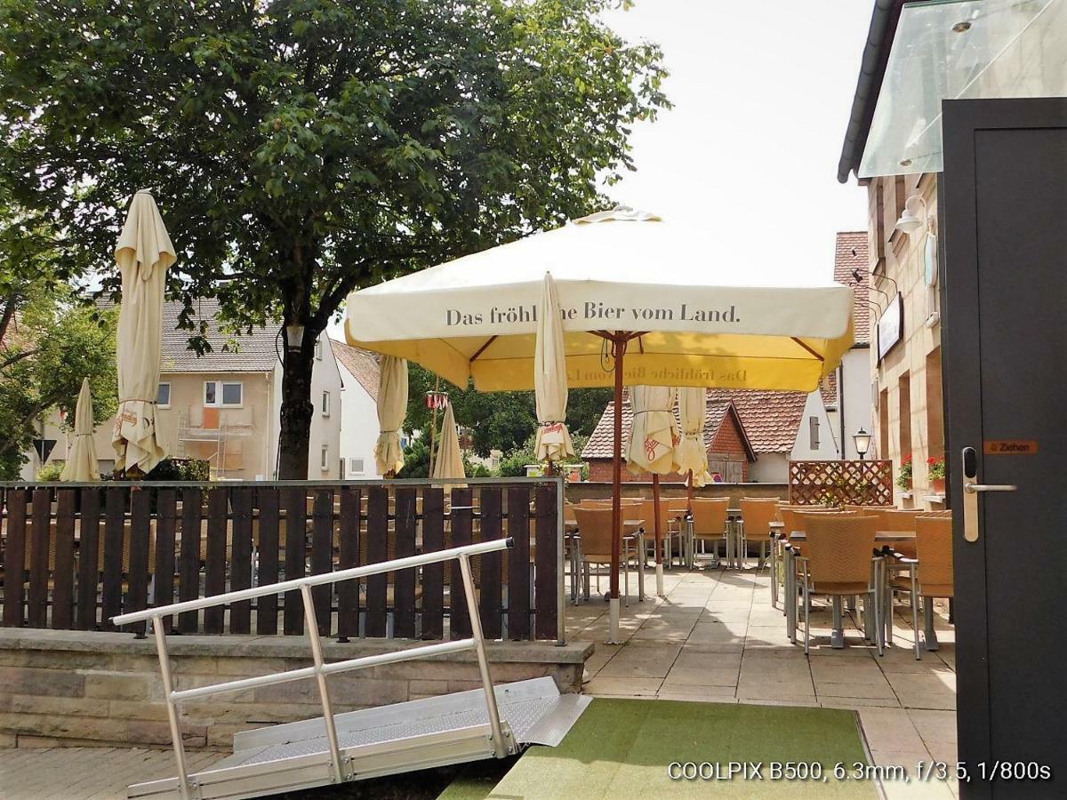 Gasthof Landhotel Grüner Baum Cadolzburg Exterior foto