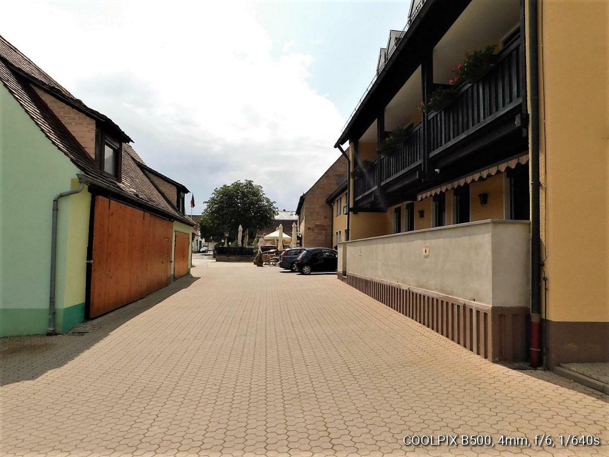 Gasthof Landhotel Grüner Baum Cadolzburg Exterior foto